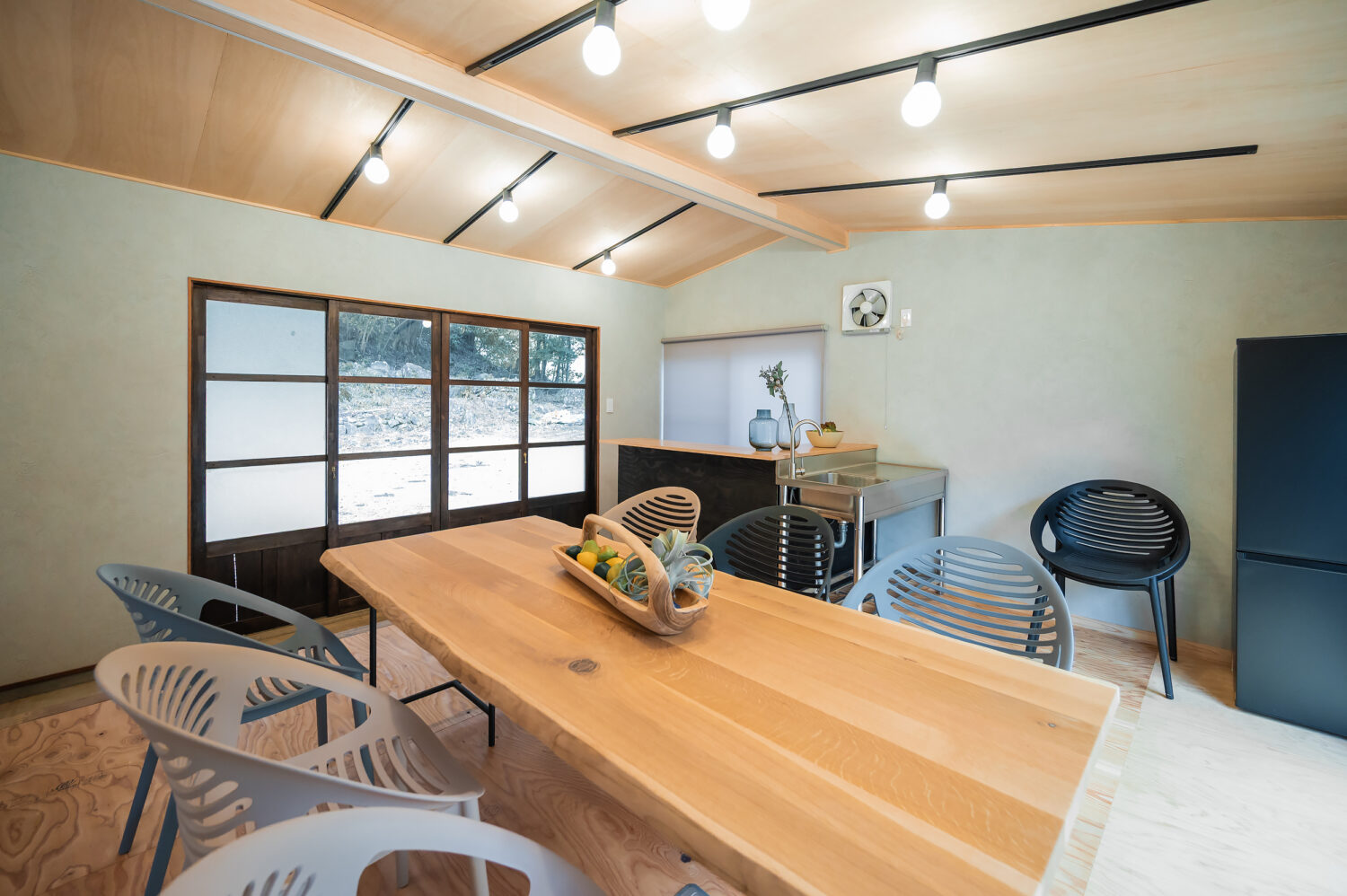 BBQ小屋のリビング